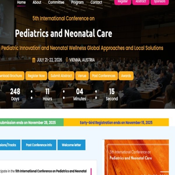 5th International Conference on Pediatrics and Neonatal Care