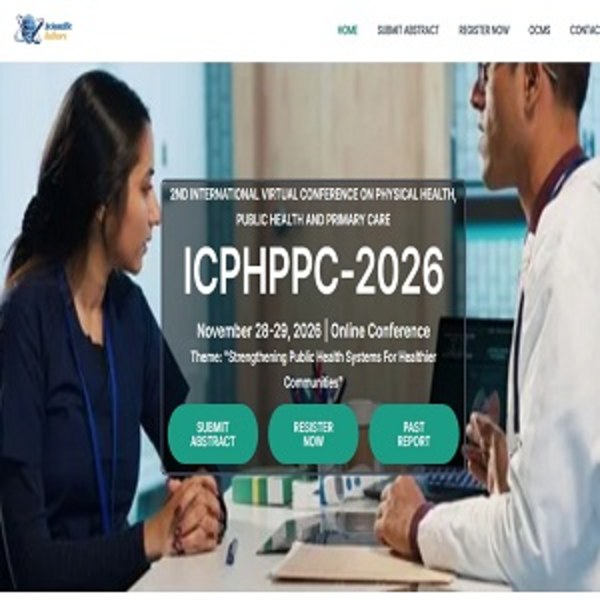 2nd International Virtual Conference on Physical Health, Public Health and Primary Care