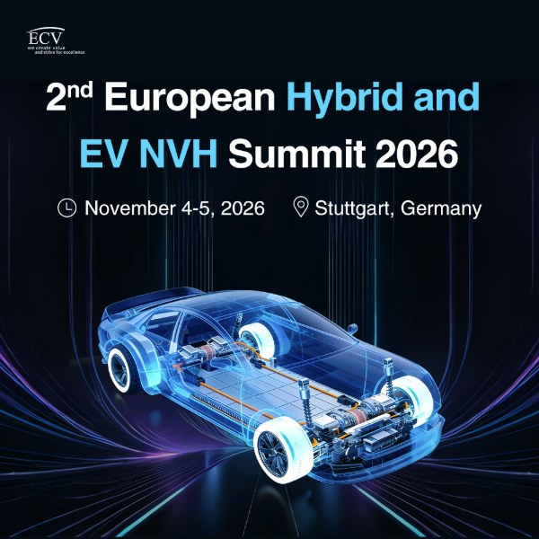 2nd European Hybrid and EV NVH Summit 2026