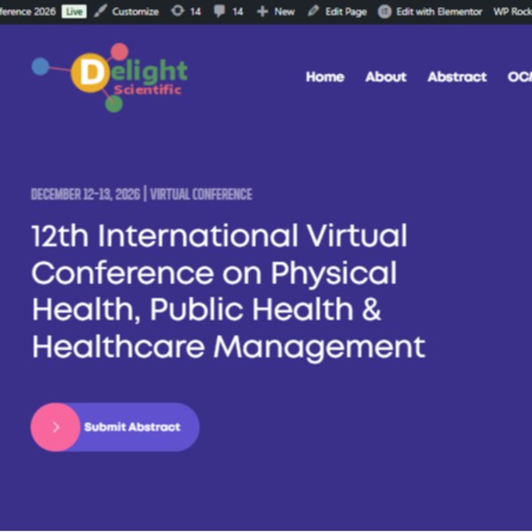 12th International Virtual Conference on Physical Health, Public Health & Healthcare Management